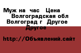 Муж на  час › Цена ­ 1 000 - Волгоградская обл., Волгоград г. Другое » Другое   